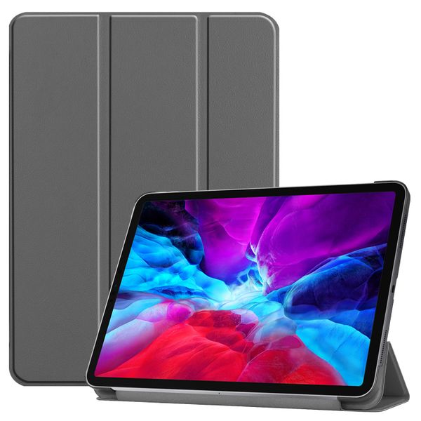 imoshion Trifold Bookcase iPad Pro 12.9 (2020) / Pro 12.9 (2018) - Grijs