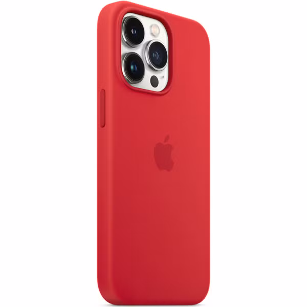 Apple Silicone Backcover MagSafe Apple iPhone 13 Pro - Rood