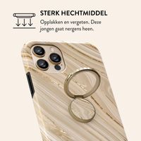 Burga Magnetic Ringholder Gold Telefoonring - Geschikt voor MagSafe - Full Glam