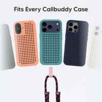 Callbuddy Lanyard - Cross Body Telefoonkoord - Burgundy Pink
