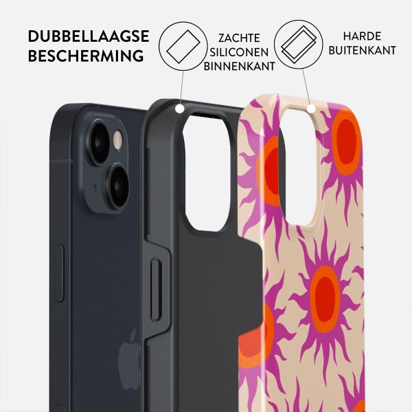 Burga Tough Backcover iPhone 15 - Sunset Glow