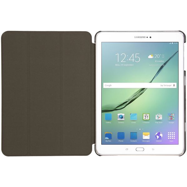 imoshion Trifold Bookcase Samsung Galaxy Tab S2 9.7 - Donkergroen