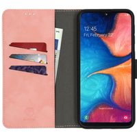 imoshion Uitneembare 2-in-1 Luxe Bookcase Samsung Galaxy A20e - Roze