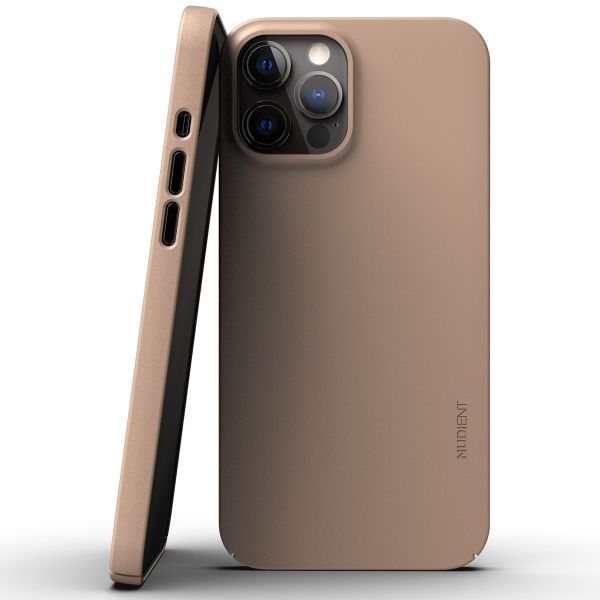 Nudient Thin Case iPhone 12 Pro Max - Clay Beige