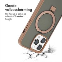Accezz Ring Stand Backcover met MagSafe Apple iPhone 13 Pro Max - Bruin