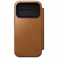 Nomad Modern Leather Folio Bookcase Apple iPhone 18 Pro Max - English Tan