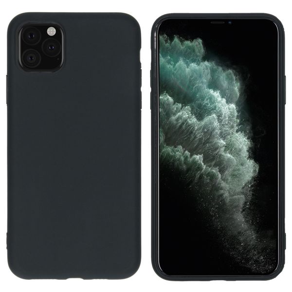 imoshion Color Backcover iPhone 11 Pro Max - Zwart