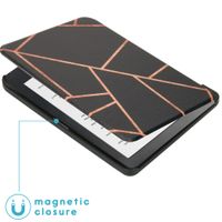 imoshion Design Slim Hard Case Bookcase Kobo Clara HD - Black Graphic