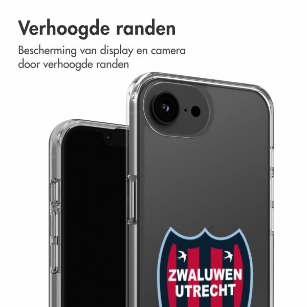 Clear Backcover Apple iPhone 16e - Zwaluwen Utrecht '11