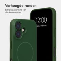 Accezz Grip Backcover met MagSafe Apple iPhone 16 - Donkergroen