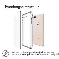 imoshion Rugged Air Case Apple iPhone SE (2022 / 2020) / 8 / 7 - Transparant