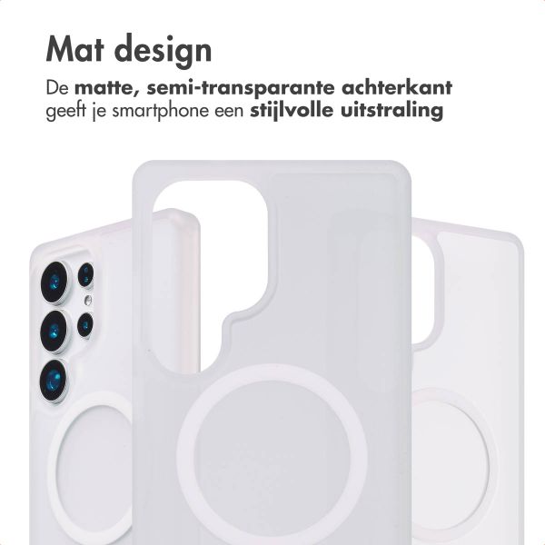 imoshion Color Guard Backcover met MagSafe Samsung Galaxy S25 Ultra - Wit