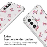 imoshion Design hoesje met koord Samsung Galaxy A13 (5G) - Crab Watercolor