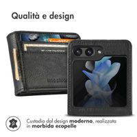 imoshion Luxe Bookcase Samsung Galaxy Z Flip 5 - Zwart