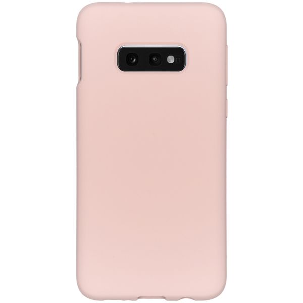 Accezz Liquid Silicone Backcover Samsung Galaxy S10e - Roze