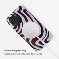 Selencia Vivid Back Cover with MagSafe Apple iPhone 16 Pro - Dream Swirl Chocolate