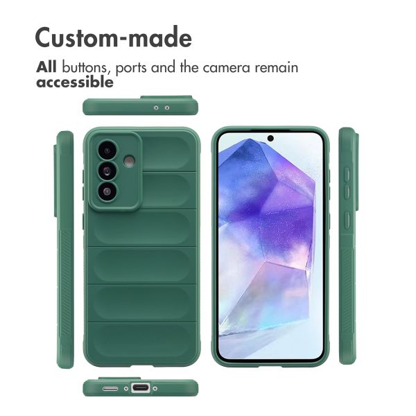 imoshion EasyGrip Backcover Samsung Galaxy A36 / A56 - Donkergroen
