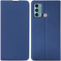 imoshion Slim Folio Bookcase Motorola Moto G60 - Donkerblauw