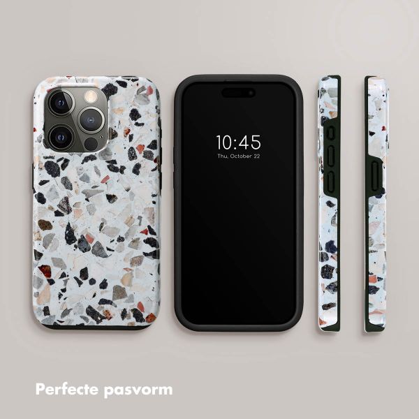 Selencia Vivid Tough Backcover iPhone 15 Pro - Chic Terazzo