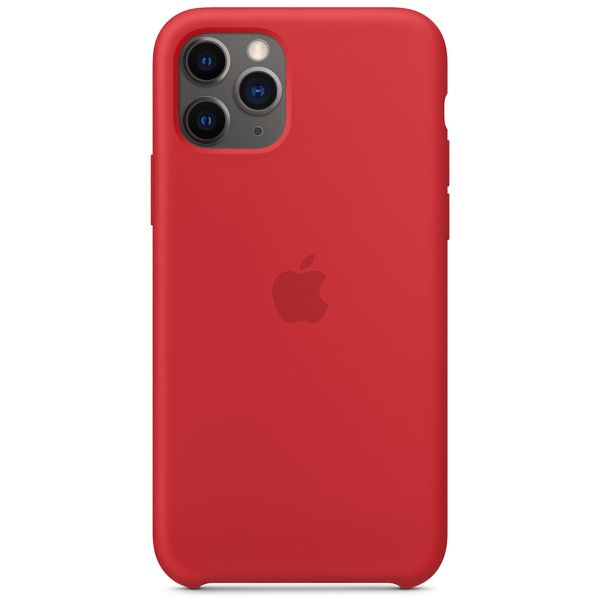 Apple 4 Pack Silicone Backcover iPhone 11 Pro - Seafoam + Pink Sand + Red + Midnight Blue