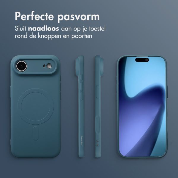 imoshion Color Backcover met MagSafe Apple iPhone Air - Donkerblauw