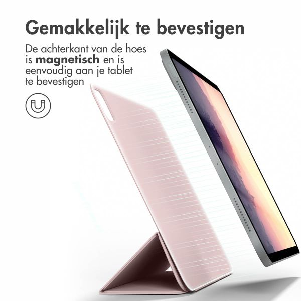 imoshion Magnetic Bookcase iPad Pro 12.9 (2020/2021/2022) - Roze