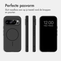 imoshion Color Backcover met Thin MagSafe Ring Google Pixel 11 / 11 Pro / 10 / 10 Pro - Zwart