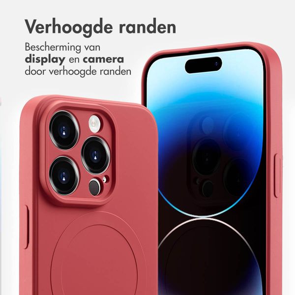 imoshion Color Backcover met MagSafe Apple iPhone 14 Pro - Dusty Rose