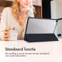 imoshion Trifold Hardcase Bookcase Apple iPad Pro 11 (2025) M5 / (2024) M4 - Donkerblauw