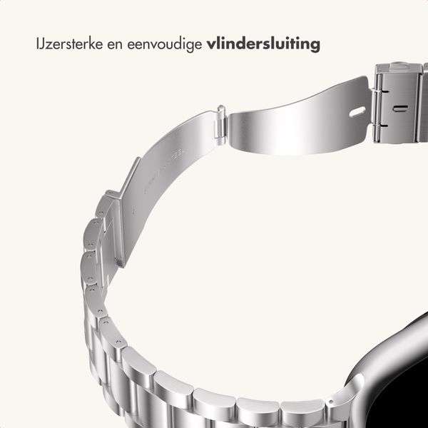 imoshion Stalen bandje Apple Watch | 38/40/41/42 mm - Zilver