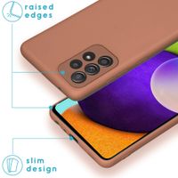 imoshion Color Backcover Samsung Galaxy A52(s) (5G/4G) - Taupe