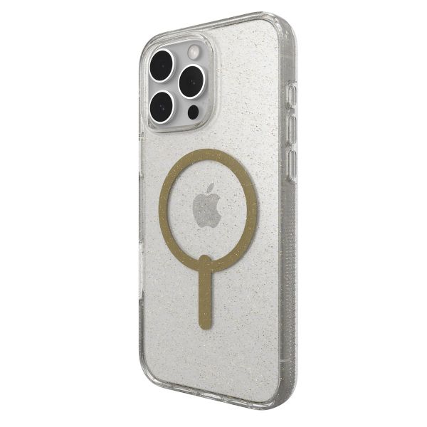 ZAGG Milan Snap Case met MagSafe iPhone 16 Pro Max - Gold Glitter