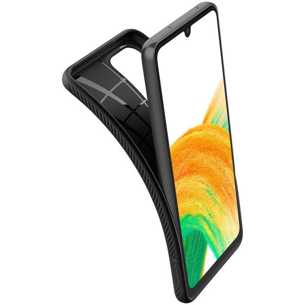 Spigen Liquid Air Backcover Samsung Galaxy A33 - Zwart