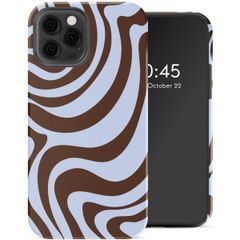 Selencia Vivid Backcover Apple iPhone 12 (Pro) - Dream Swirl Chocolate