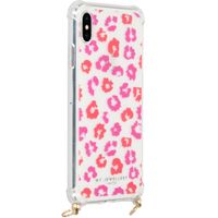 My Jewellery Design Softcase Koordhoesje iPhone Xs Max - Leopard