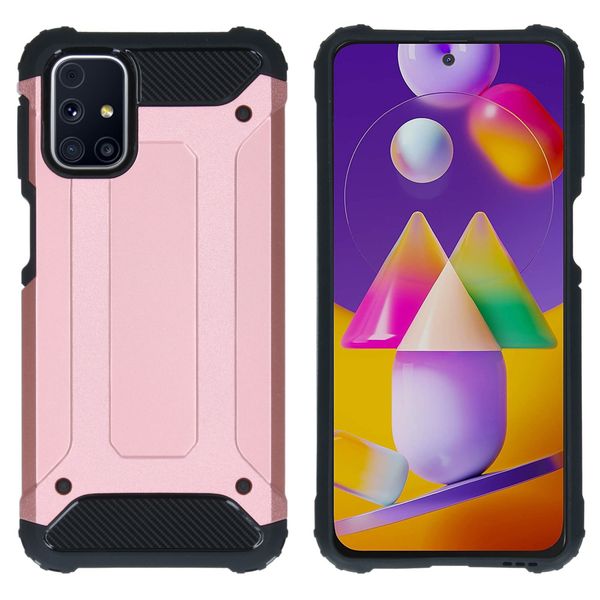 imoshion Rugged Xtreme Backcover Samsung Galaxy M31s - Rosé Goud