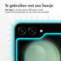 Accezz Gehard Glas Screenprotector Samsung Galaxy Z Flip 5 / 6 / 7 FE