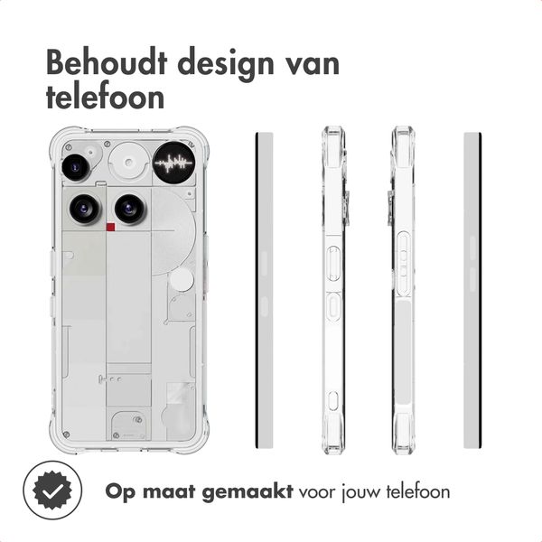 imoshion Shockproof Case Nothing Phone (3) - Transparant