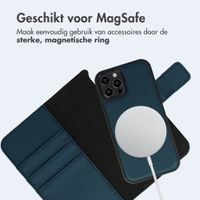 imoshion Uitneembare 2-in-1 Luxe Bookcase Apple iPhone 12 (Pro) - Blauw