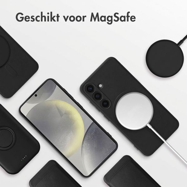 imoshion Color Backcover met MagSafe Samsung Galaxy S24 - Zwart