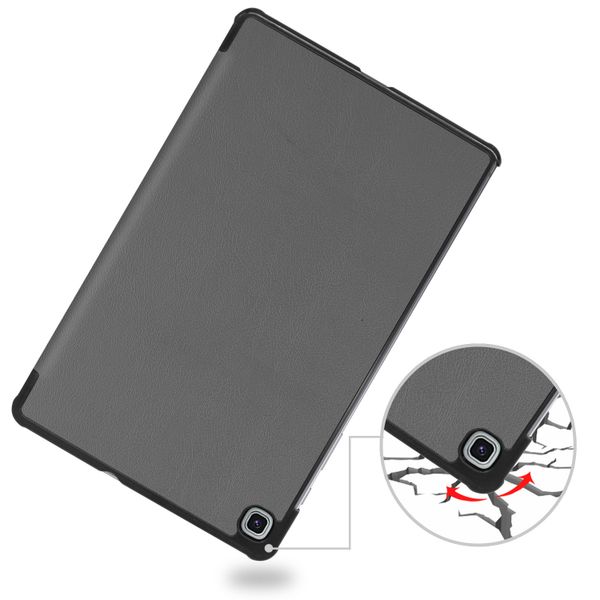 imoshion Trifold Bookcase Samsung Galaxy Tab S6 Lite (2020/2022/2024) - Grijs