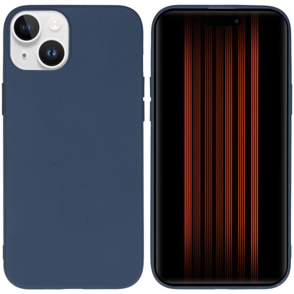 imoshion Color Backcover iPhone 15 Plus - Donkerblauw