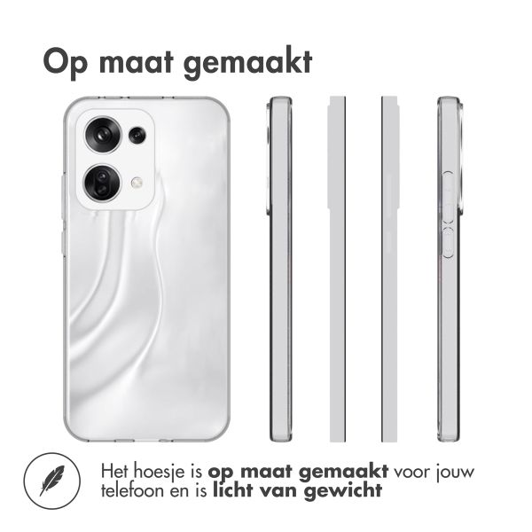 Accezz Clear Backcover Oppo Reno 13 - Transparant