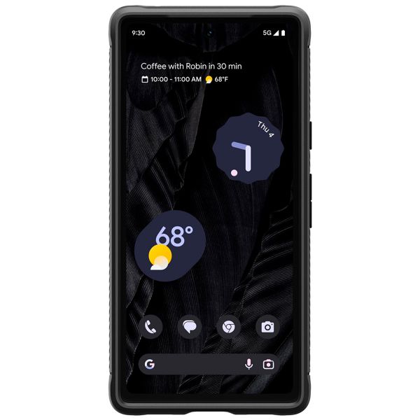 Spigen Rugged Armor Backcover Google Pixel 7a - Zwart