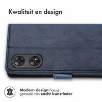 imoshion Luxe Bookcase Oppo Reno 8 T (4G) - Donkerblauw