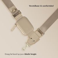 Selencia Telefoonkoord met Klein Tasje - Beige