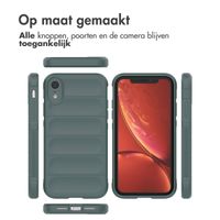 imoshion EasyGrip Backcover iPhone Xr - Donkergroen