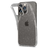 Spigen Liquid Crystal Glitter Backcover iPhone 14 Pro - Transparant