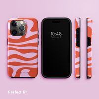 Selencia Vivid Back Cover Apple iPhone 15 Pro - Dream Swirl Pink