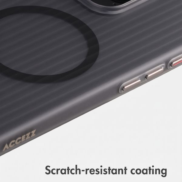 Accezz Lite Case with MagSafe | Fluted | Apple iPhone 16 Pro - Grey